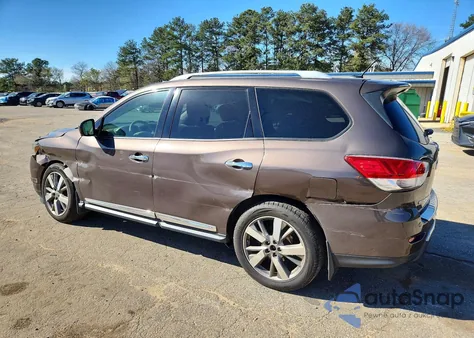 2015 Nissan Pathfinder S from USA, damaged, VIN 5N1AR2MM5FC668835